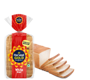 White Bread ( 350g )/ हारवेस्ट छोटी ब्रेड