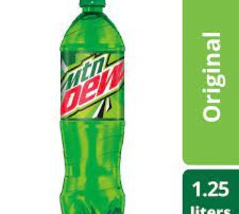 mountain dew 1.25 ltr